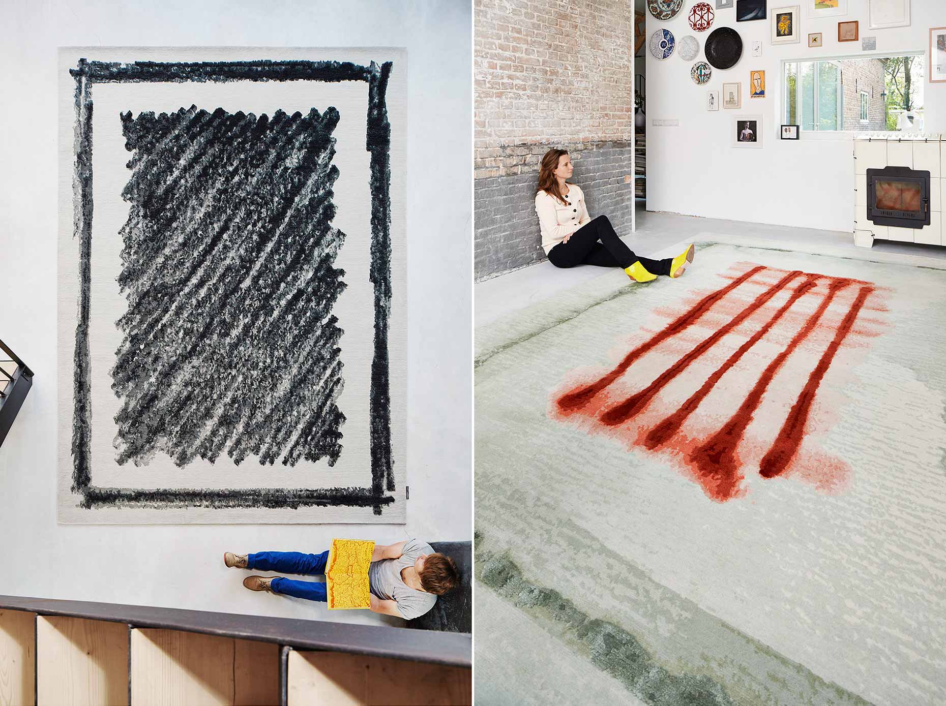 Dutch designers Kiki van Eijk and Joost van Bleiswijk for Ice international carpets