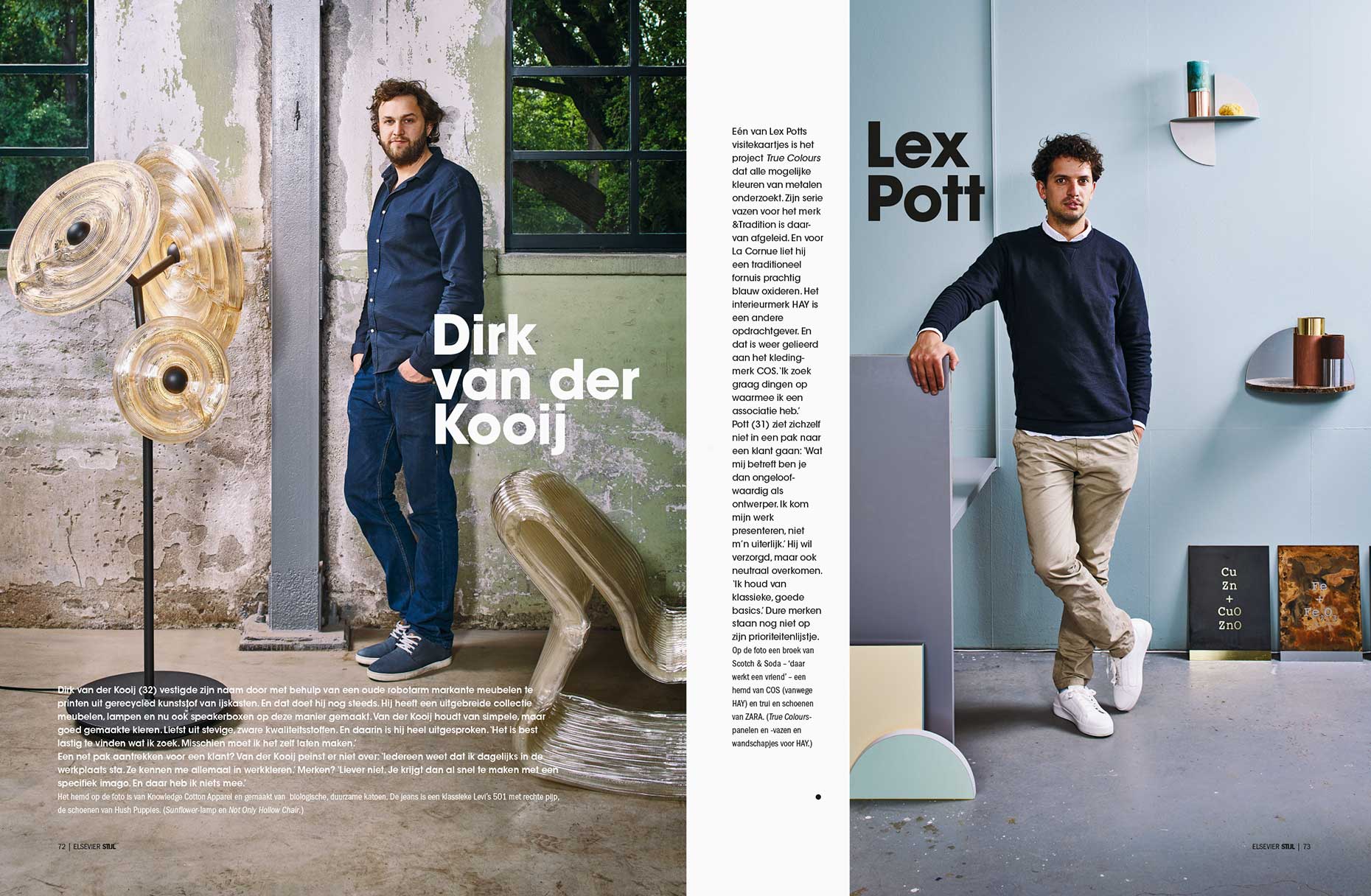 Dressed Dutch Designers Dirk van der Kooij  en Lex Pott